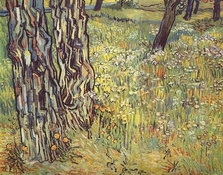 Vincent Van Gogh Baumstamme China oil painting art